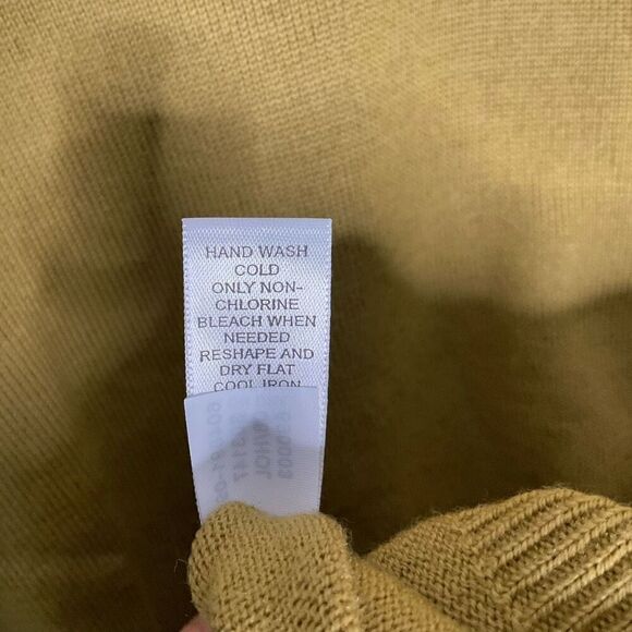 Banana Republic Sweater Adult Large 100%Wool Merino V Neck Casual Mens Pullover - Picture 7 of 9